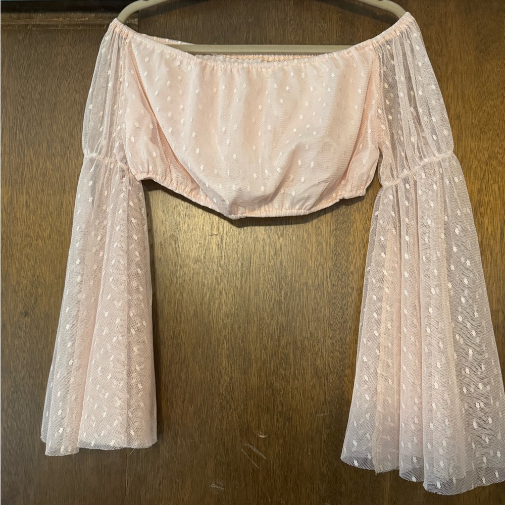 SHEIN cropped blouse